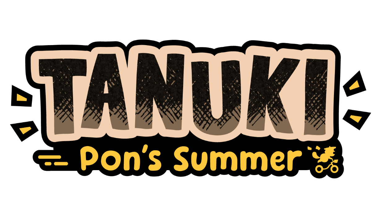 TANUKI: Pon’s Summer Logo