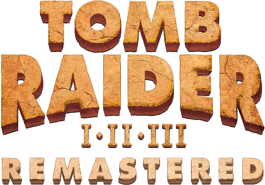 Tomb Raider I-III Remastered Starring Lara Croft Logo